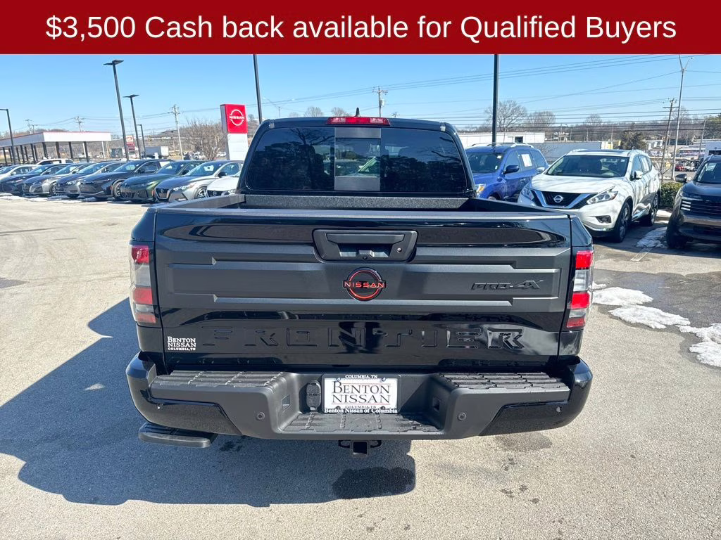 2026 Super Black Nissan Frontier PRO-4X 4X4 Truck
