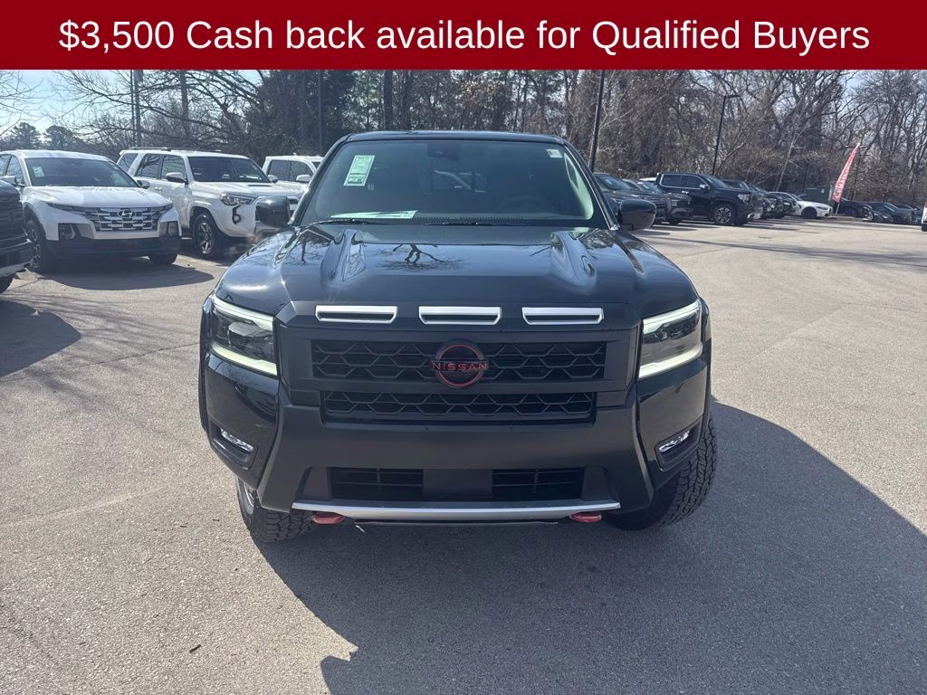 2026 Super Black Nissan Frontier PRO-4X 4X4 Truck