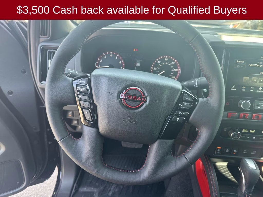 2026 Super Black Nissan Frontier PRO-4X 4X4 Truck