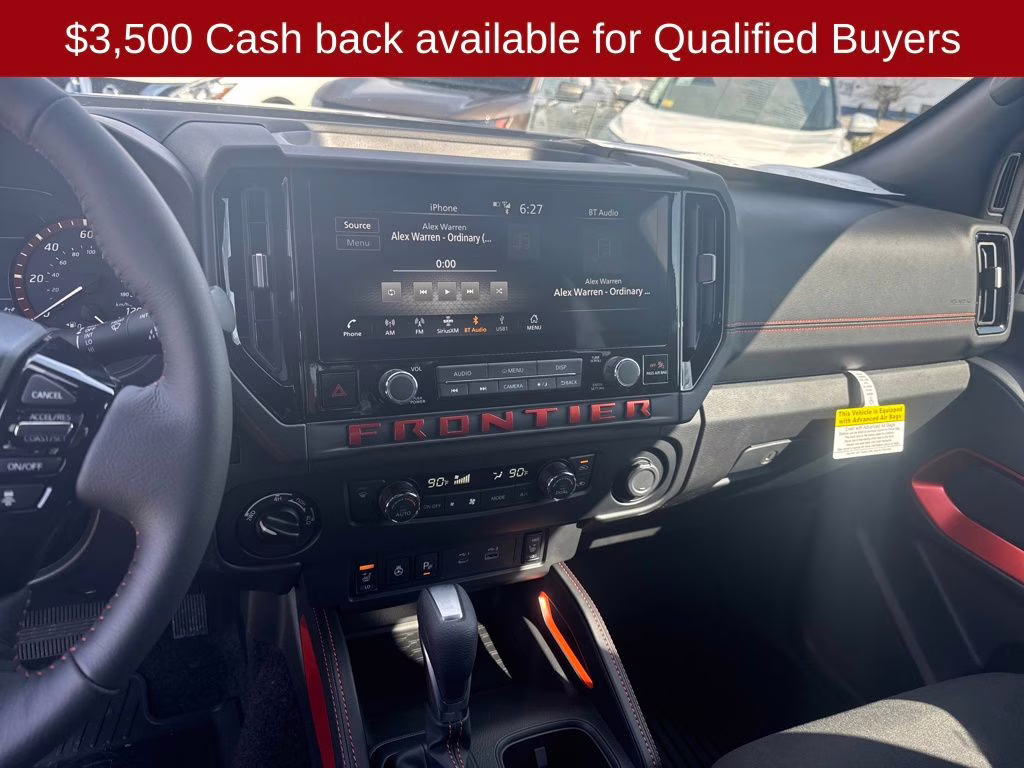 2026 Super Black Nissan Frontier PRO-4X 4X4 Truck