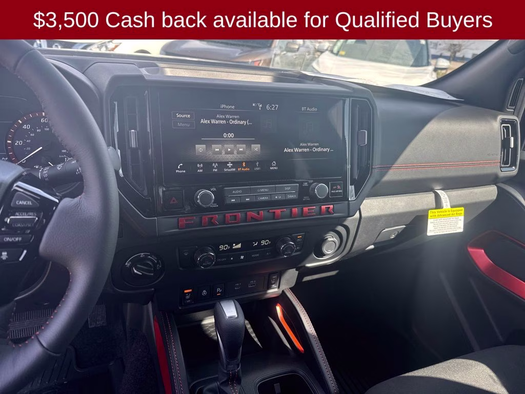 2026 Super Black Nissan Frontier PRO-4X 4X4 Truck