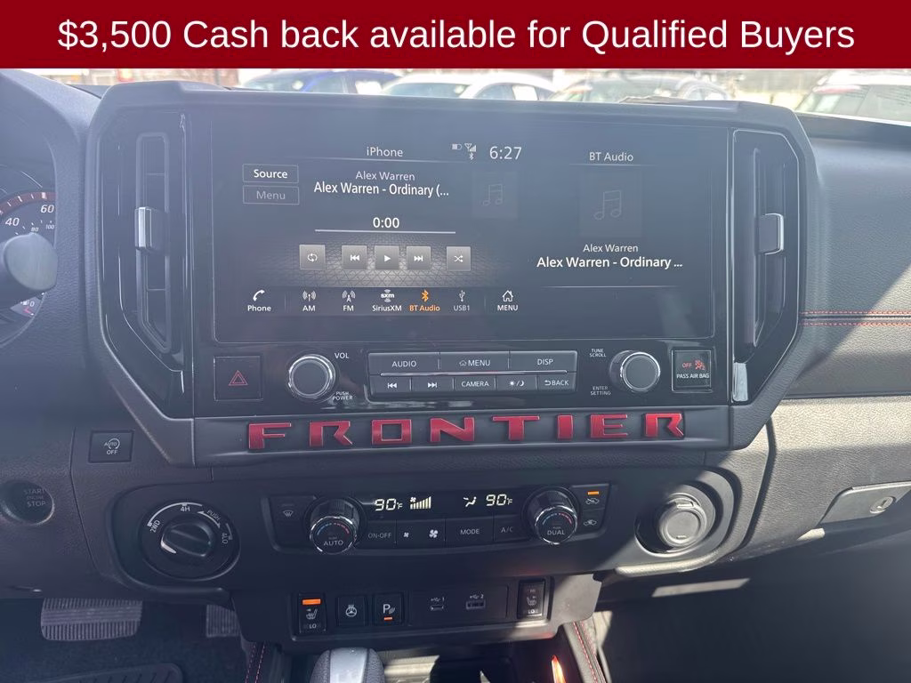 2026 Super Black Nissan Frontier PRO-4X 4X4 Truck