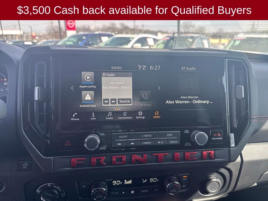 2026 Super Black Nissan Frontier PRO-4X 4X4 Truck