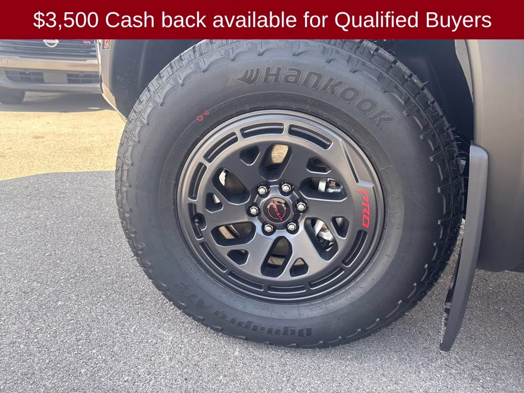 2026 Super Black Nissan Frontier PRO-4X 4X4 Truck