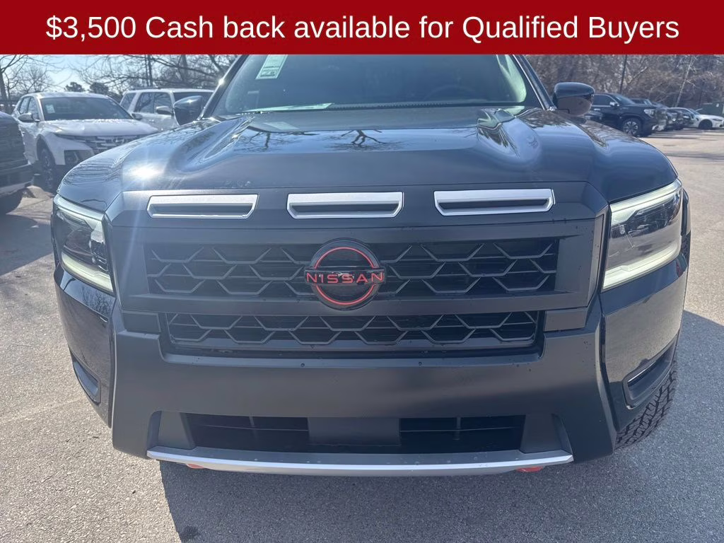 2026 Super Black Nissan Frontier PRO-4X 4X4 Truck