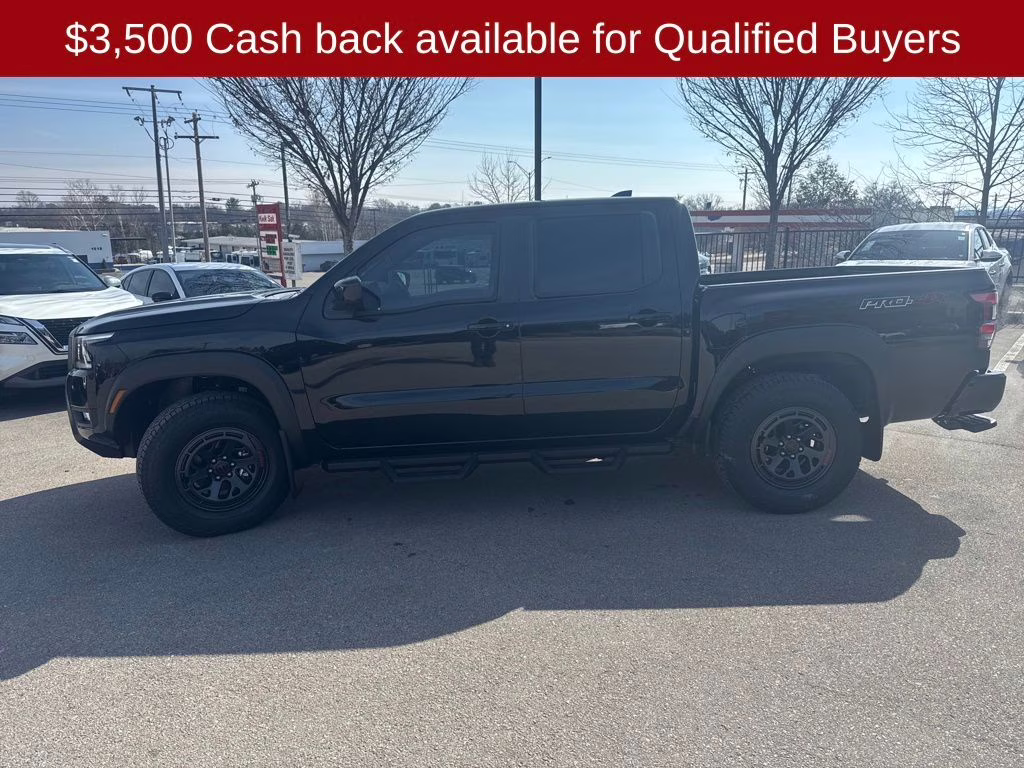 2026 Super Black Nissan Frontier PRO-4X 4X4 Truck