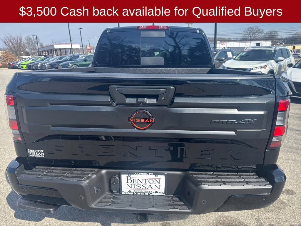 2026 Super Black Nissan Frontier PRO-4X 4X4 Truck