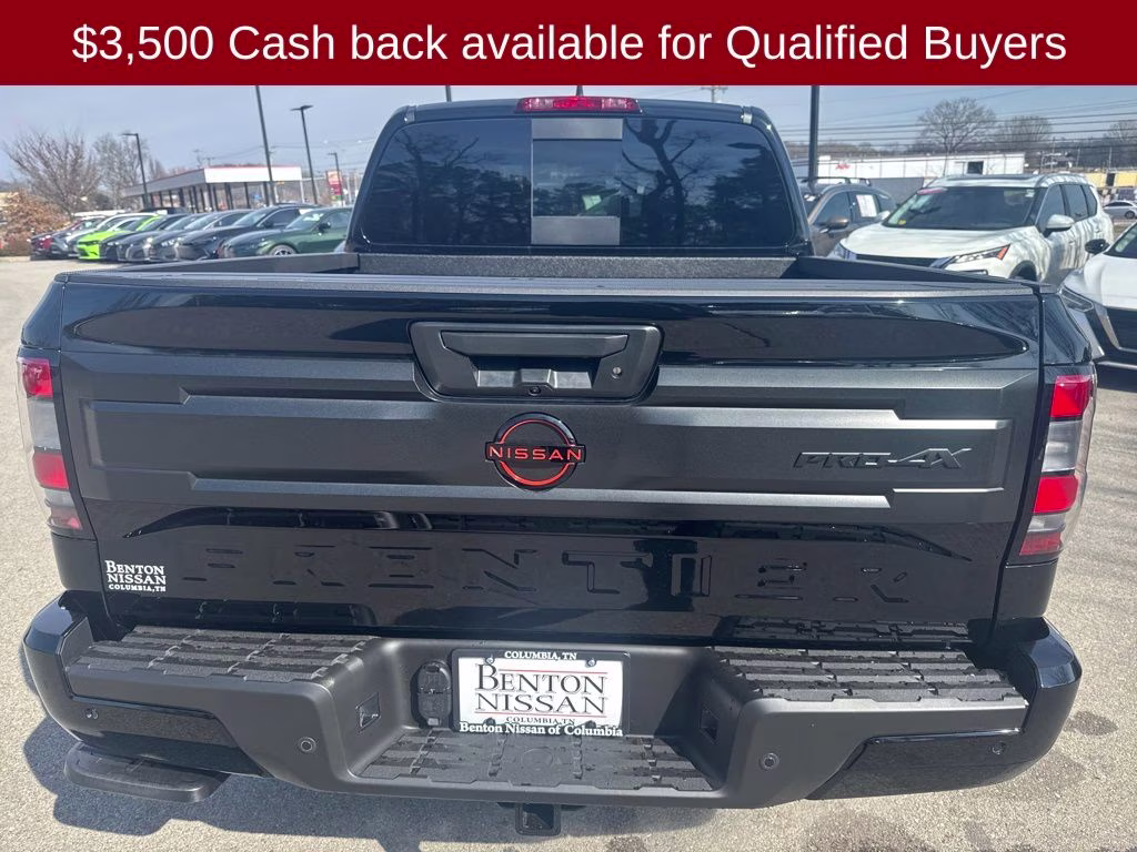 2026 Super Black Nissan Frontier PRO-4X 4X4 Truck