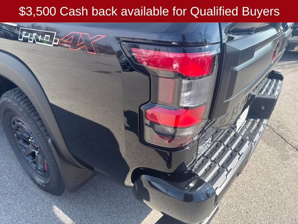 2026 Super Black Nissan Frontier PRO-4X 4X4 Truck
