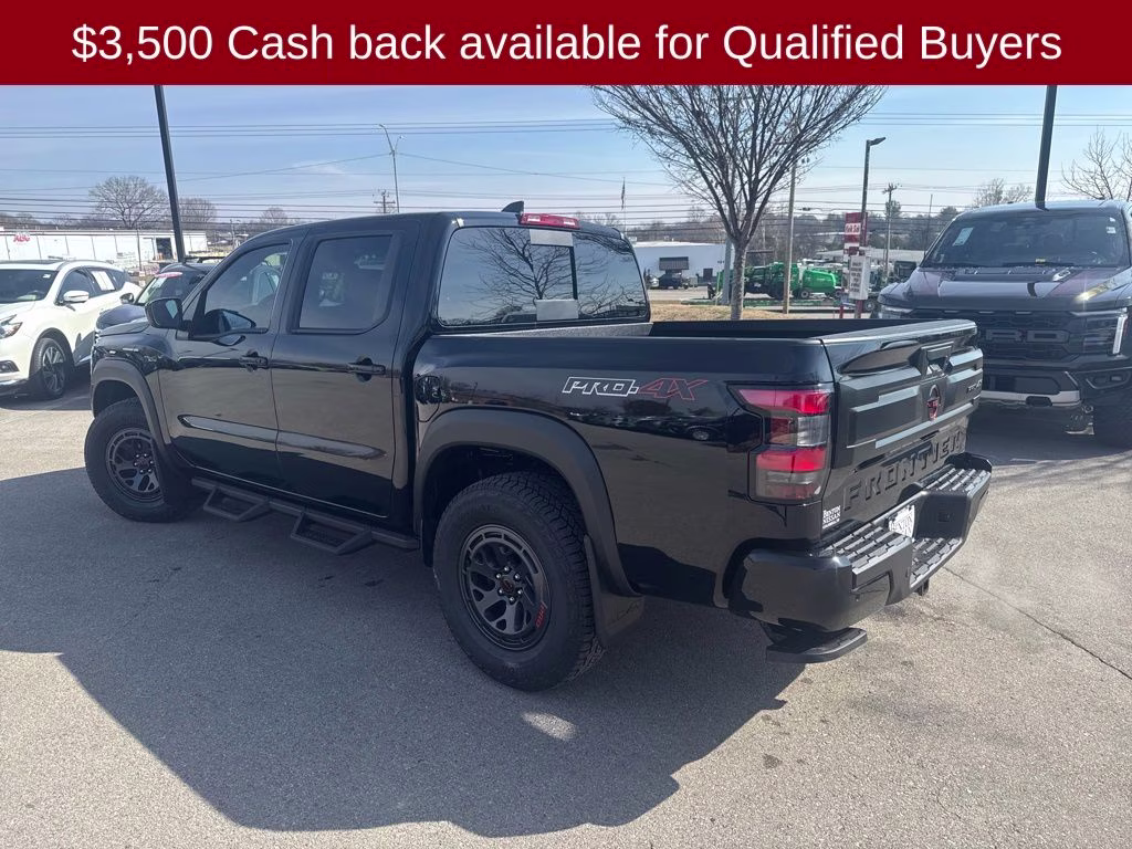 2026 Super Black Nissan Frontier PRO-4X 4X4 Truck