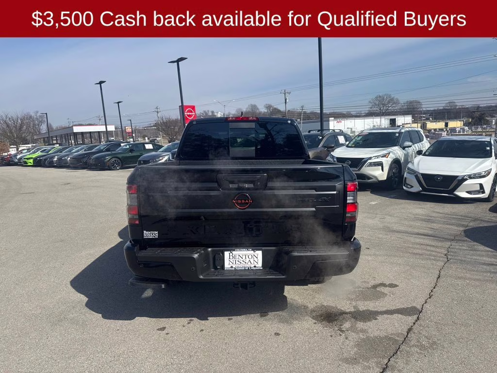 2026 Super Black Nissan Frontier PRO-4X 4X4 Truck
