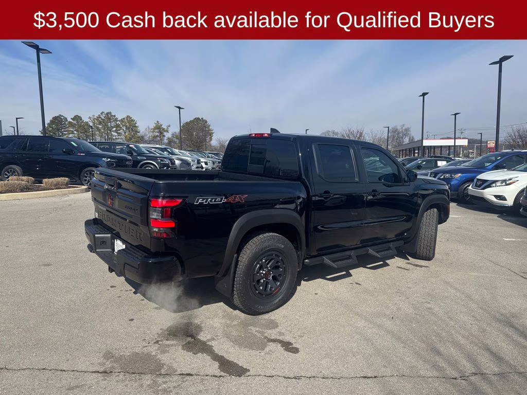 2026 Super Black Nissan Frontier PRO-4X 4X4 Truck