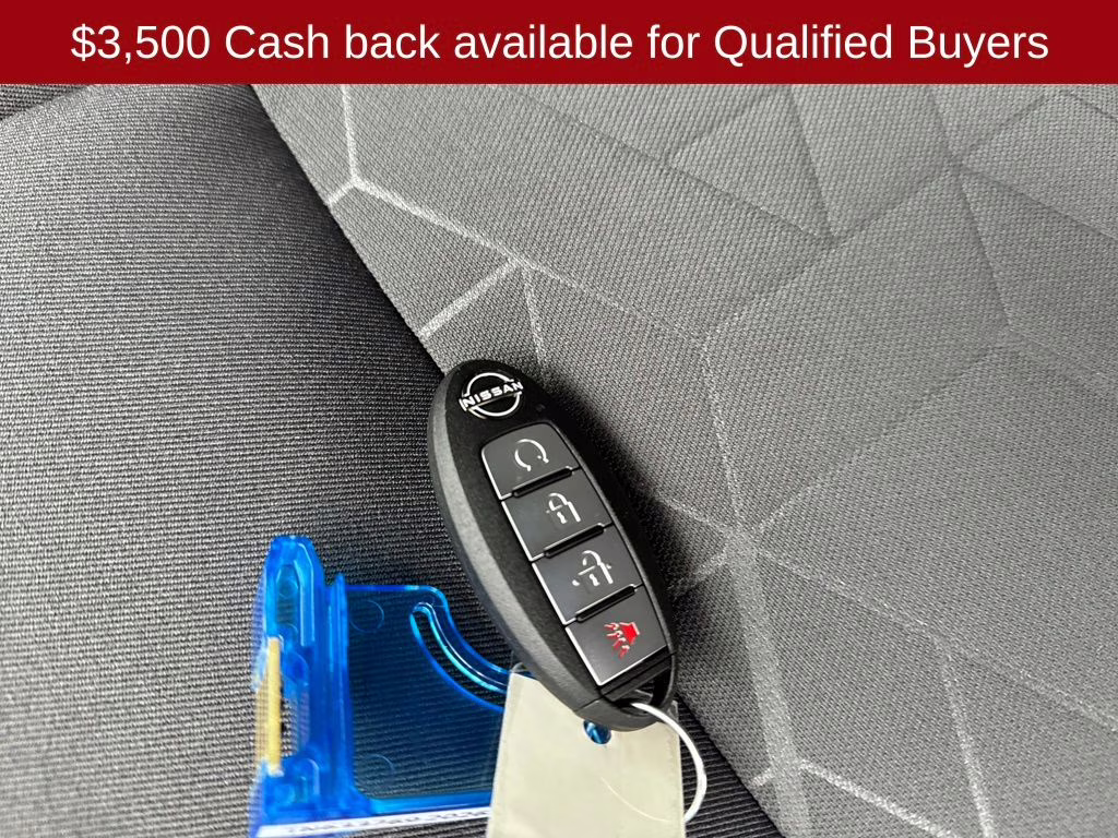 2026 Glacier White Nissan Frontier SV 4X4 Truck