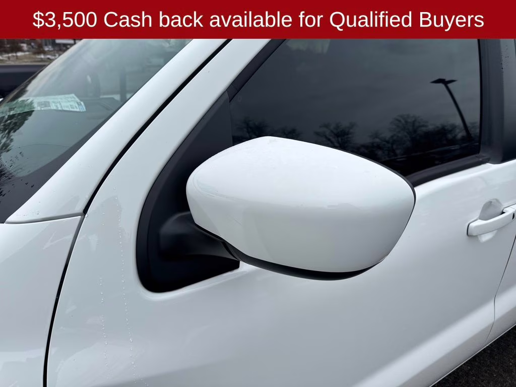 2026 Glacier White Nissan Frontier SV 4X4 Truck