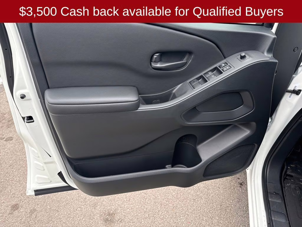 2026 Glacier White Nissan Frontier SV 4X4 Truck