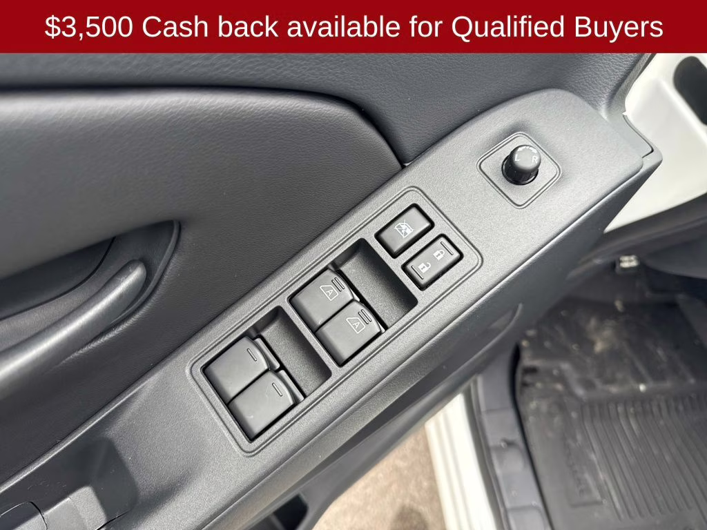 2026 Glacier White Nissan Frontier SV 4X4 Truck