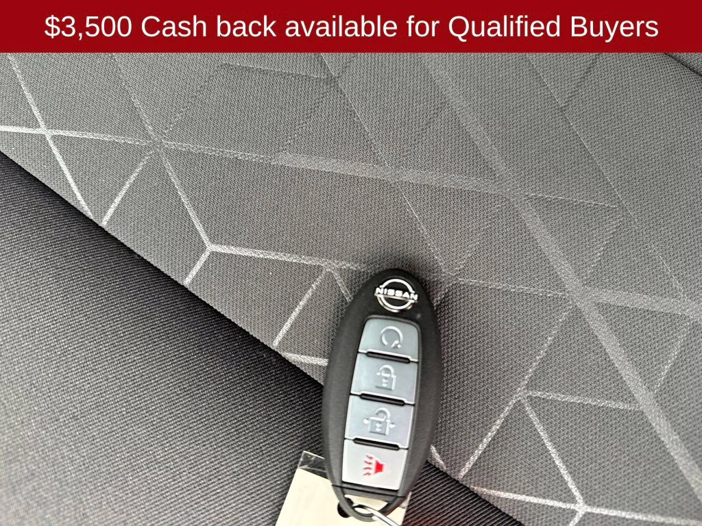 2026 Glacier White Nissan Frontier SV 4X4 Truck