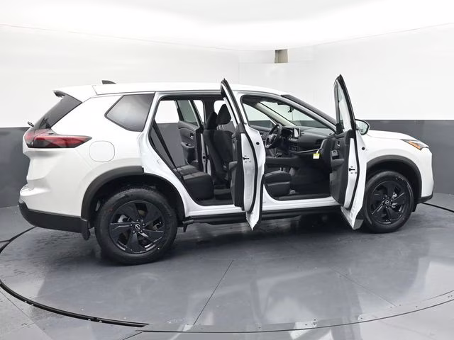 2026 Everest White Pearl Tricoat Nissan Rogue SV FWD SUV