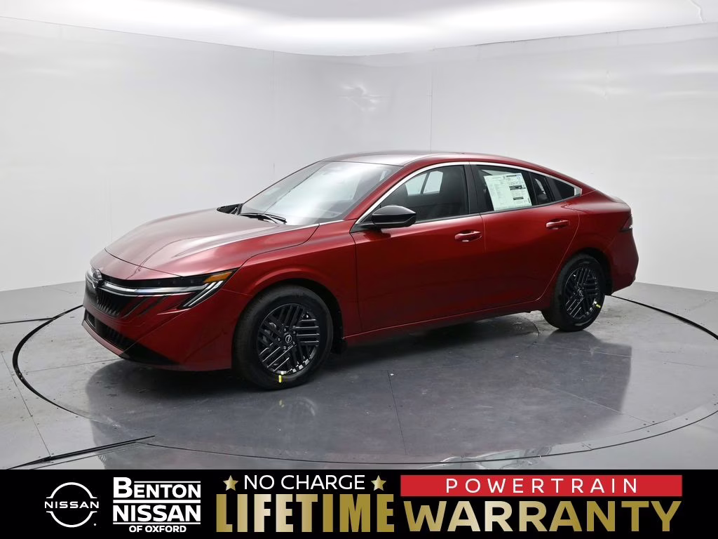 2026 Scarlet Ember Tintcoat Nissan Sentra SV FWD Sedan