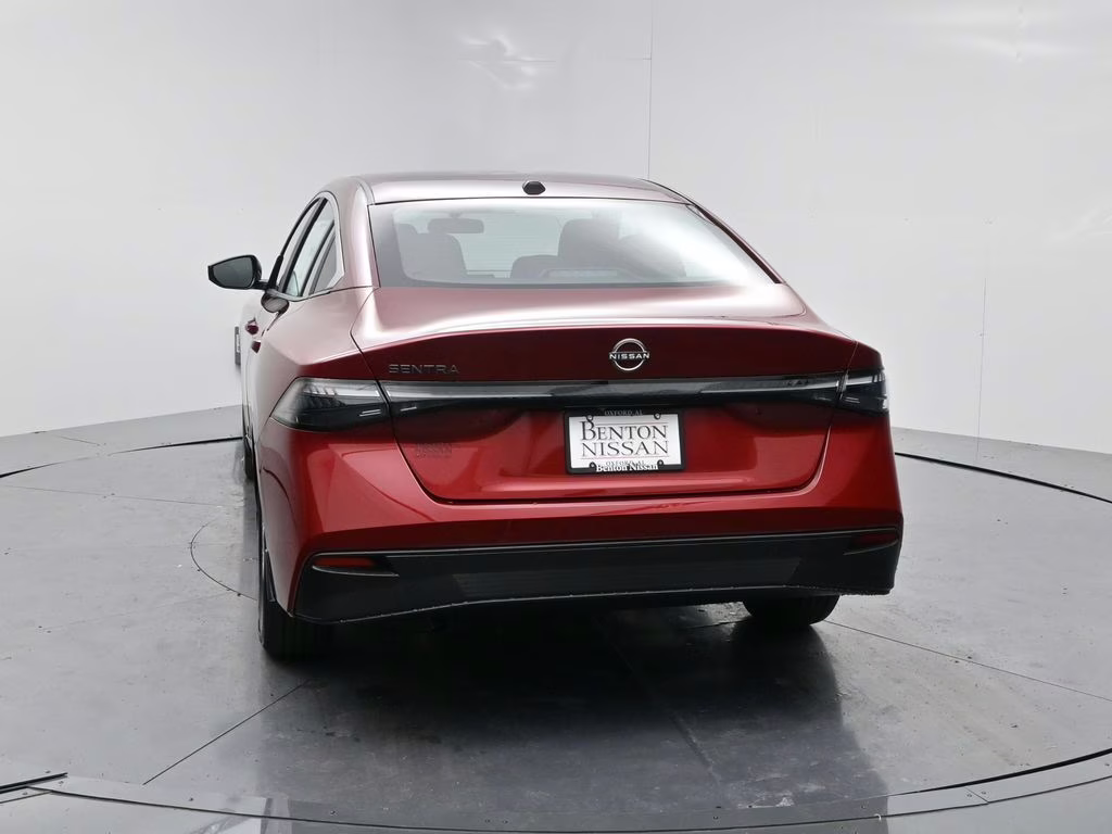 2026 Scarlet Ember Tintcoat Nissan Sentra SV FWD Sedan