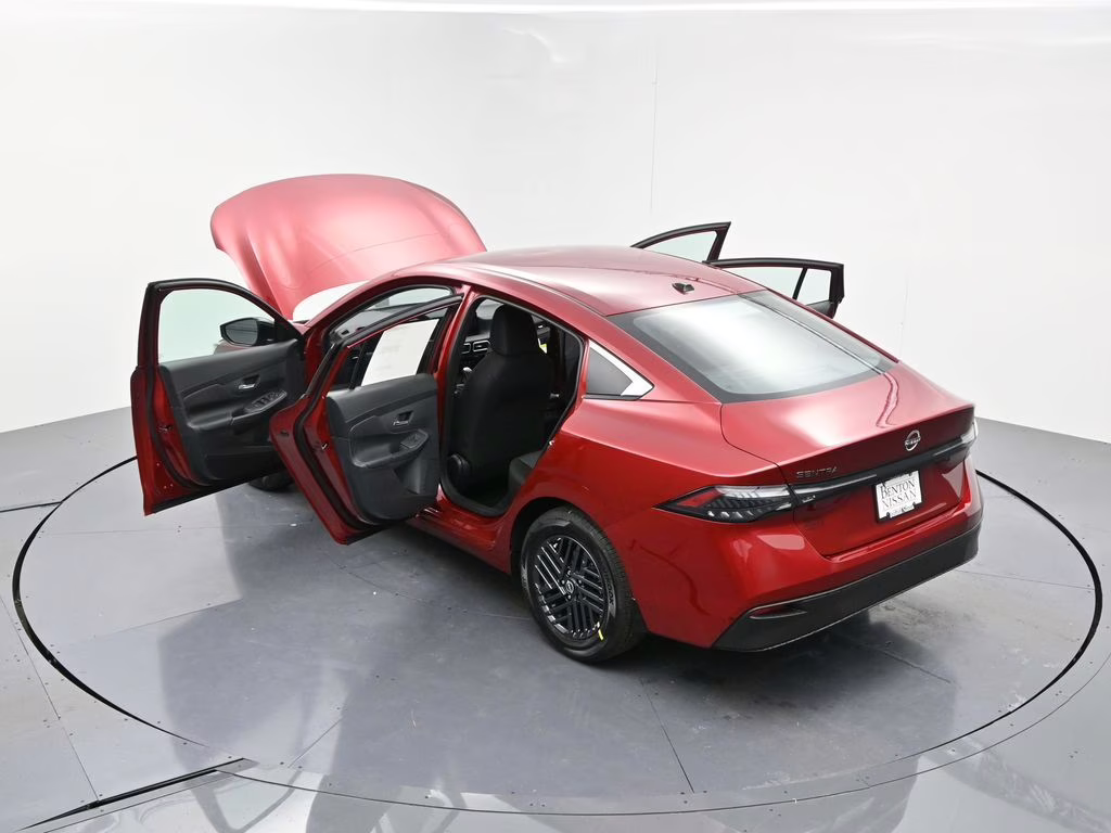 2026 Scarlet Ember Tintcoat Nissan Sentra SV FWD Sedan