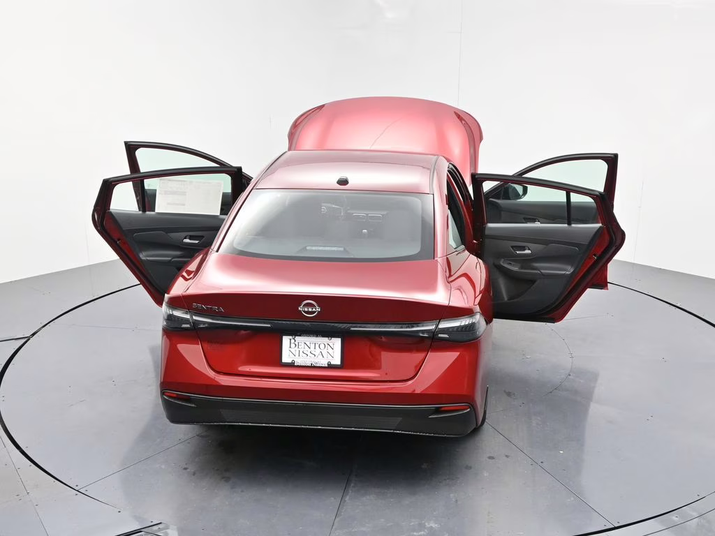 2026 Scarlet Ember Tintcoat Nissan Sentra SV FWD Sedan