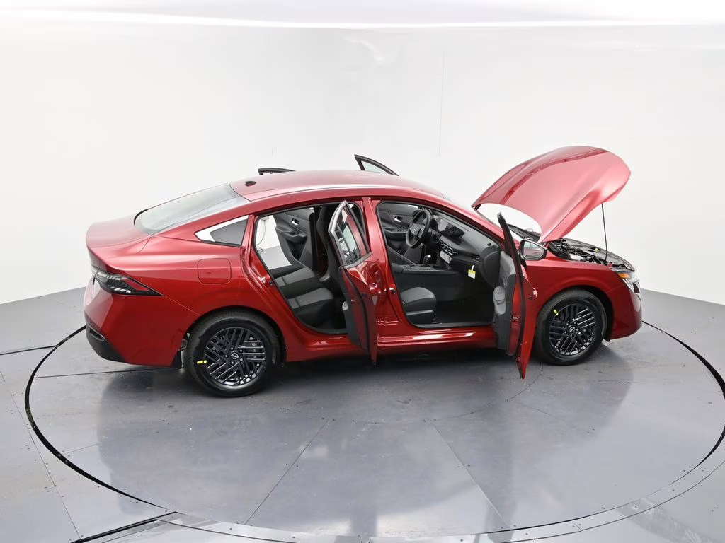 2026 Scarlet Ember Tintcoat Nissan Sentra SV FWD Sedan