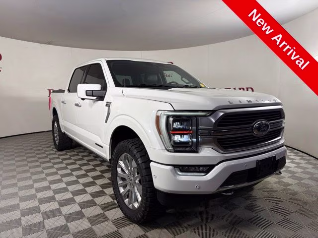 2022 White Metallic Ford F-150 Limited 4X4 Truck