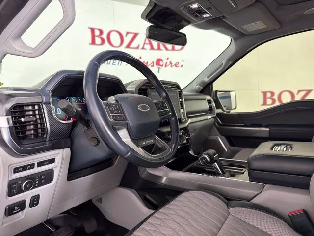 2022 White Metallic Ford F-150 Limited 4X4 Truck