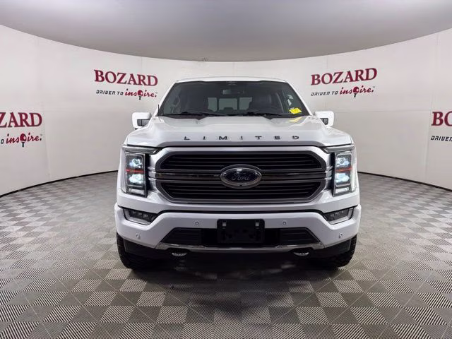 2022 White Metallic Ford F-150 Limited 4X4 Truck