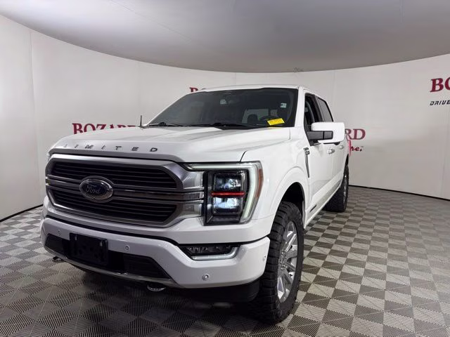 2022 White Metallic Ford F-150 Limited 4X4 Truck