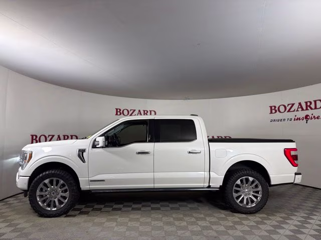 2022 White Metallic Ford F-150 Limited 4X4 Truck