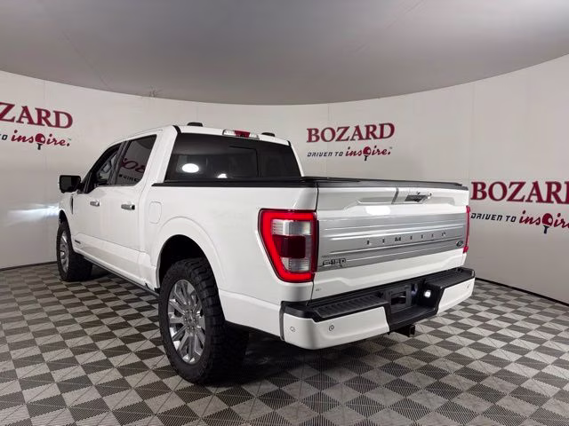 2022 White Metallic Ford F-150 Limited 4X4 Truck