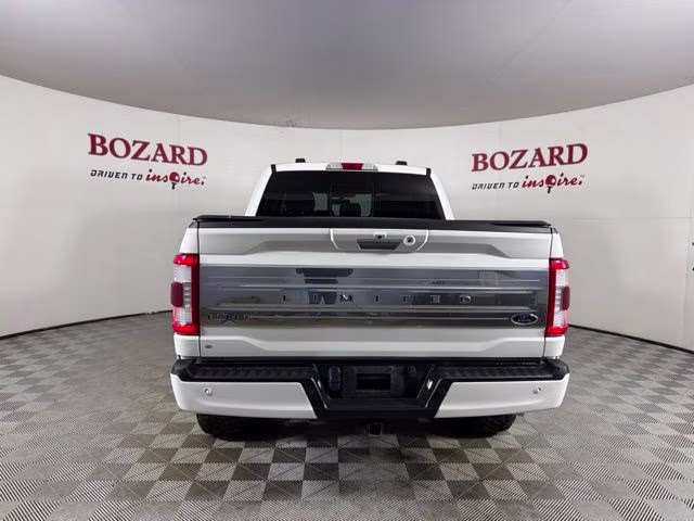 2022 White Metallic Ford F-150 Limited 4X4 Truck