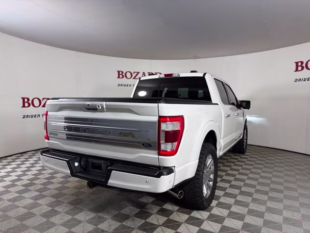 2022 White Metallic Ford F-150 Limited 4X4 Truck