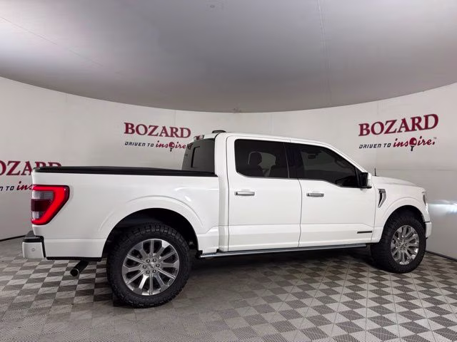 2022 White Metallic Ford F-150 Limited 4X4 Truck