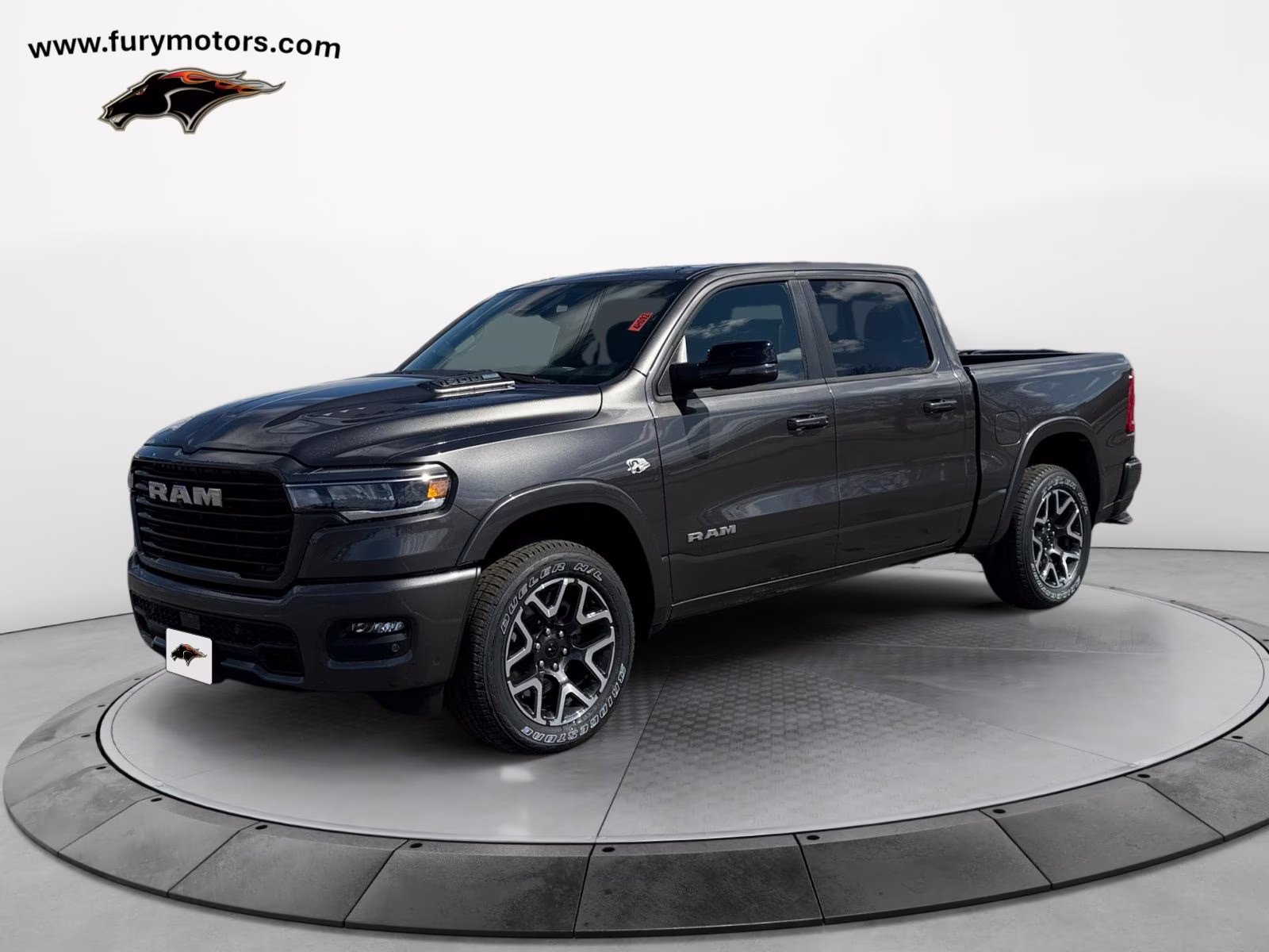 2026 Granite Crystal Metallic Clearcoat Ram 1500 Laramie 4X4 Truck