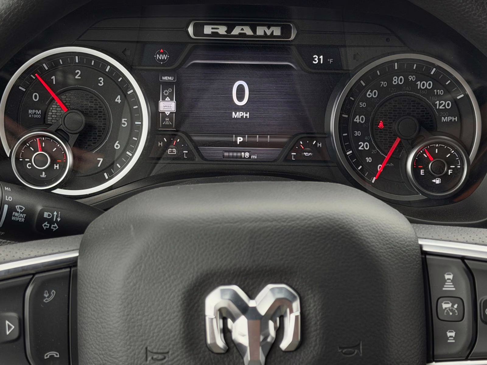 2026 Bright White Clearcoat Ram 1500 Express 4X4 Truck