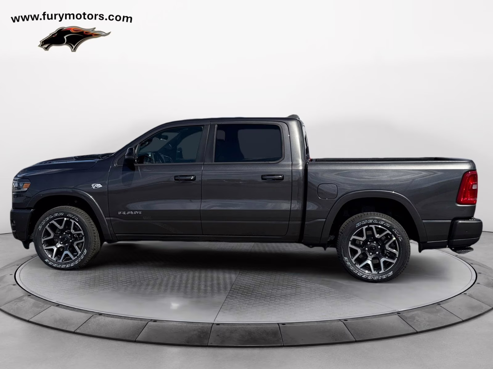 2026 Granite Crystal Metallic Clearcoat Ram 1500 Laramie 4X4 Truck