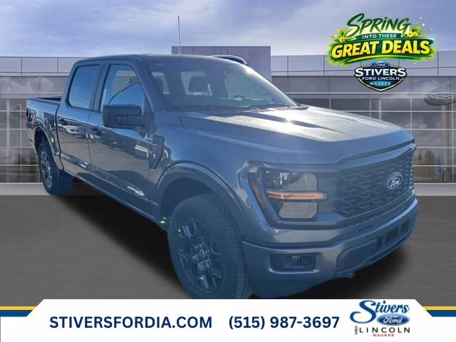 2026 Carbonized Gray Metallic Ford F-150 STX 4X4 Truck