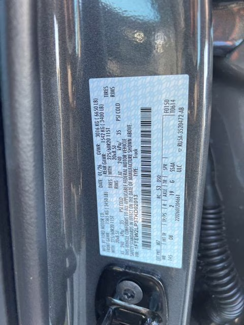 2026 Carbonized Gray Metallic Ford F-150 STX 4X4 Truck