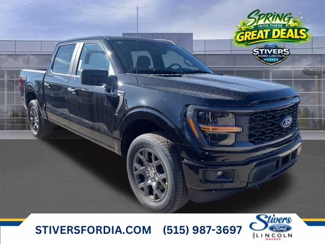 2026 Agate Black Metallic Ford F-150 STX 4X4 Truck