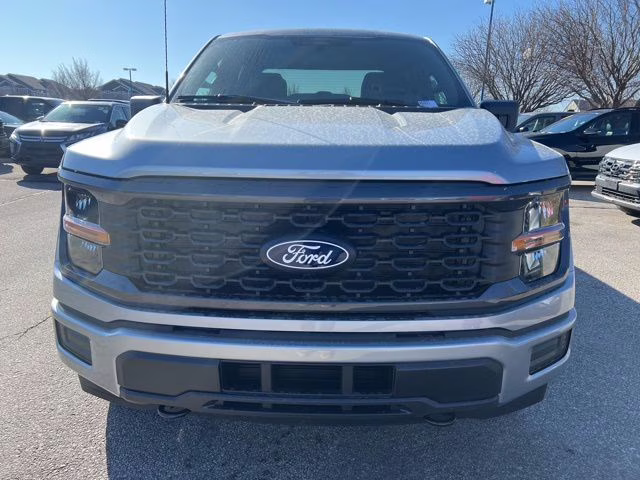 2026 Iconic Silver Metallic Ford F-150 STX 4X4 Truck