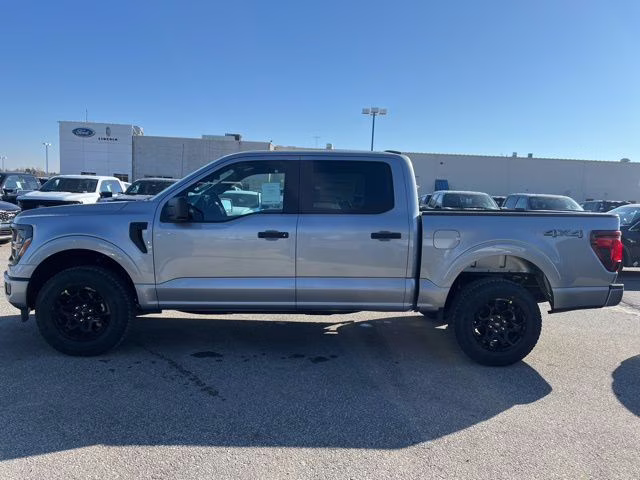 2026 Iconic Silver Metallic Ford F-150 STX 4X4 Truck