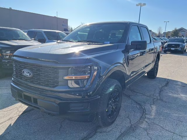 2026 Agate Black Metallic Ford F-150 STX 4X4 Truck