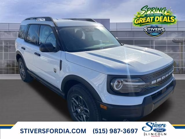 2026 Oxford White Ford Bronco Sport Big Bend 4X4 SUV