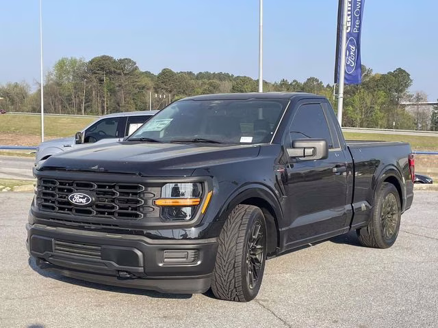 2025 Black Metallic Ford F-150 XL 4X4 Truck