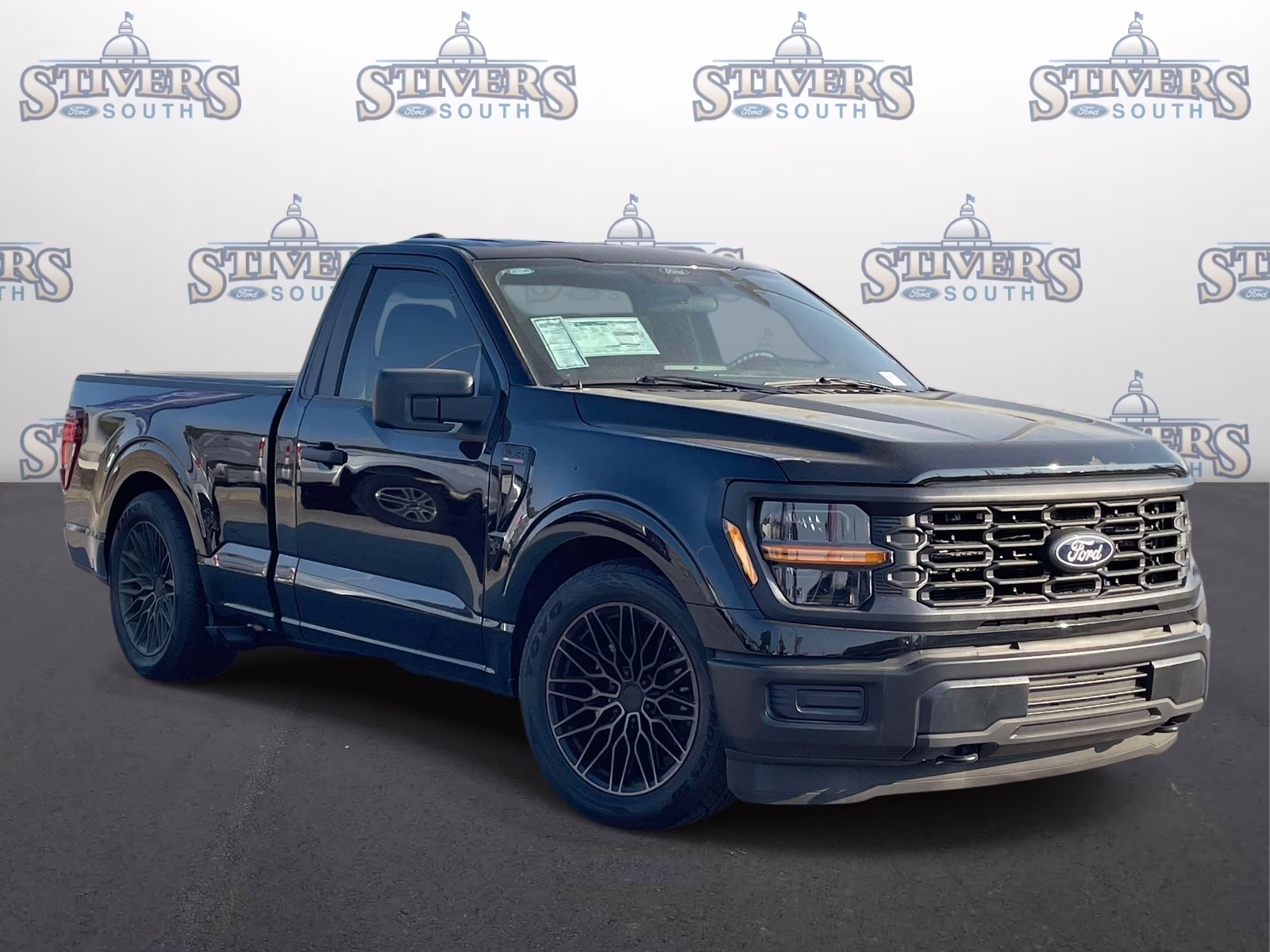 2025 Black Metallic Ford F-150 XL 4X4 Truck