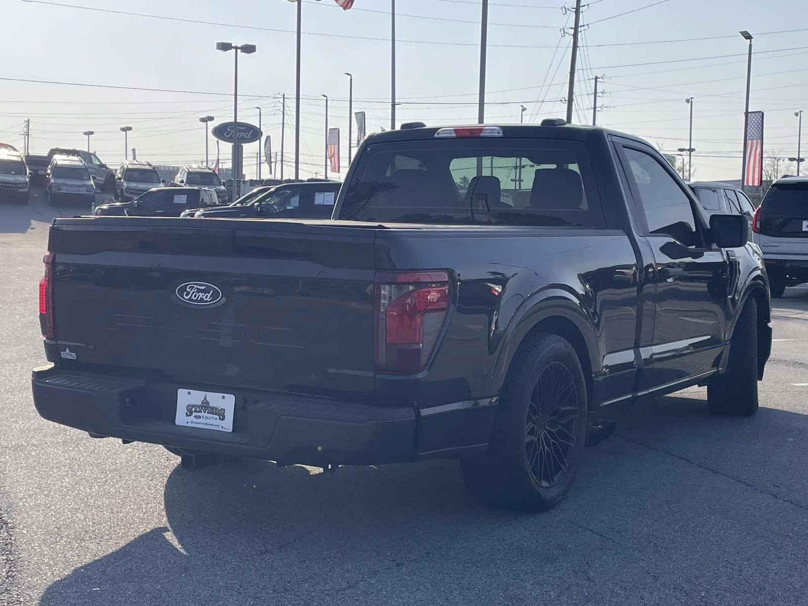 2025 Black Metallic Ford F-150 XL 4X4 Truck