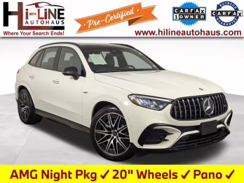 2025 Polar White Mercedes-Benz GLC GLC 43 AMG AWD SUV